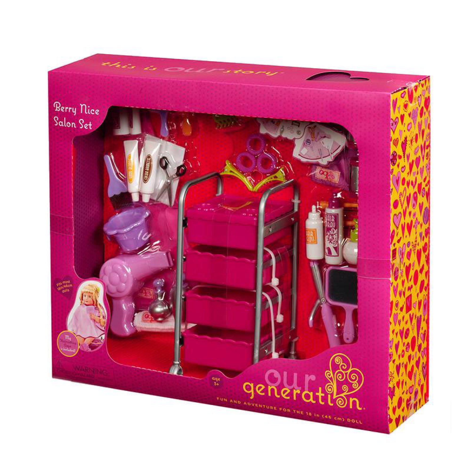 Accesorio Muñeca salón de belleza