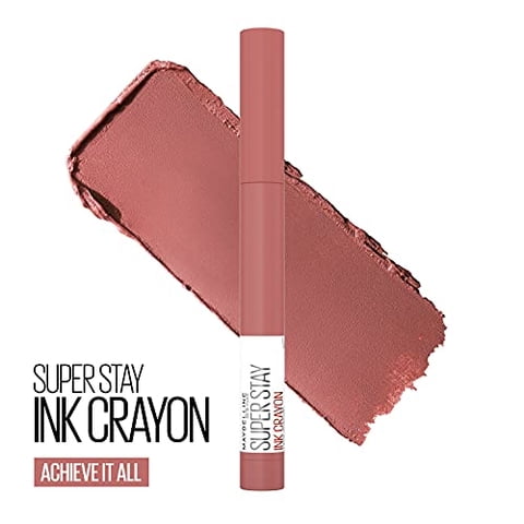 Maybelline New York - Lápiz Labial Maybelline Superstay Ink Mate Duradero, 0.113Ml C/ Sacapuntas