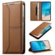 thumbnail image 4 of Funda tipo cartera con bloqueo RFID para Samsung Galaxy S24 FE cubierta magnética de cuero con tapa y soporte Marrón, 4 of 6
