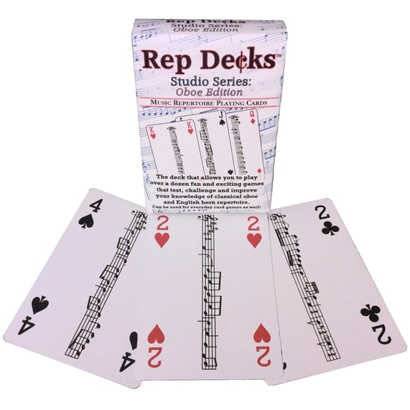 Baraja de Cartas Rep Decks Serie Studio Edición Oboe