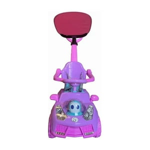 Genérico - Correpasillo En Auto Niña Y Niños Andador Techo Morado