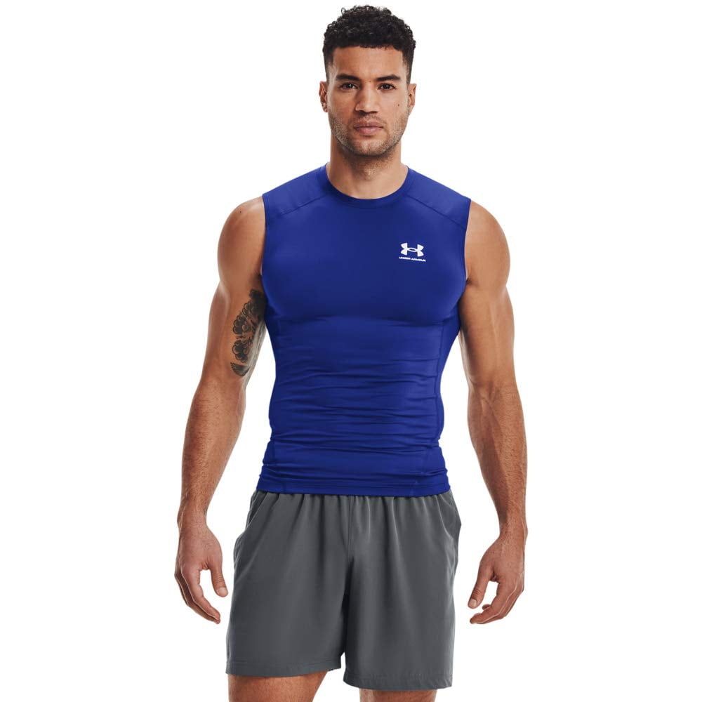 Camiseta Sin Mangas De Compresión Under Armour Heatgear Para Hombre