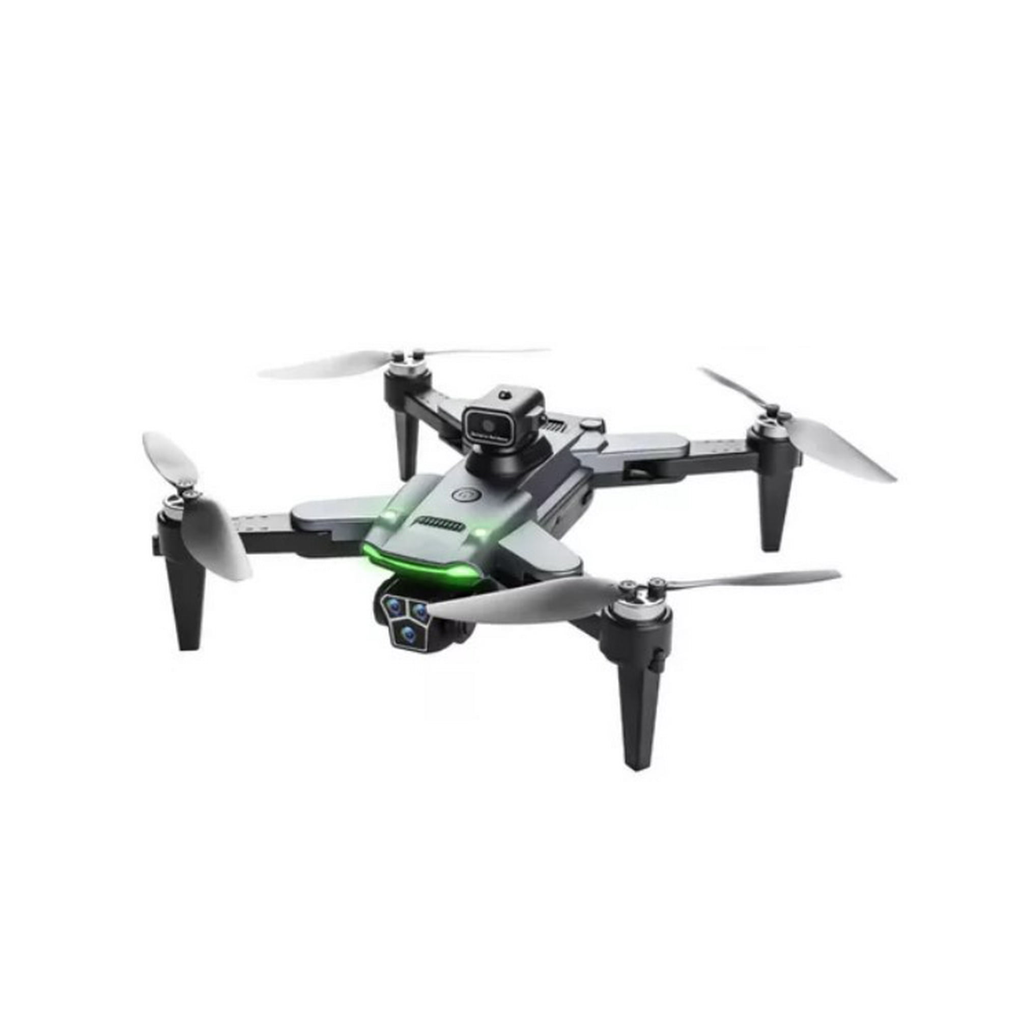 Genérico - Drone 4k Gps Wifi Plegable Con Cámara Doble 3 Baterías