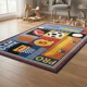 thumbnail image 3 of Alfombra Infantil Tiernos Diseños Decorativos 120x160cm Wym - 1.2 M - 1.6 M - Pelota Patinet - Amariilo, 3 of 3