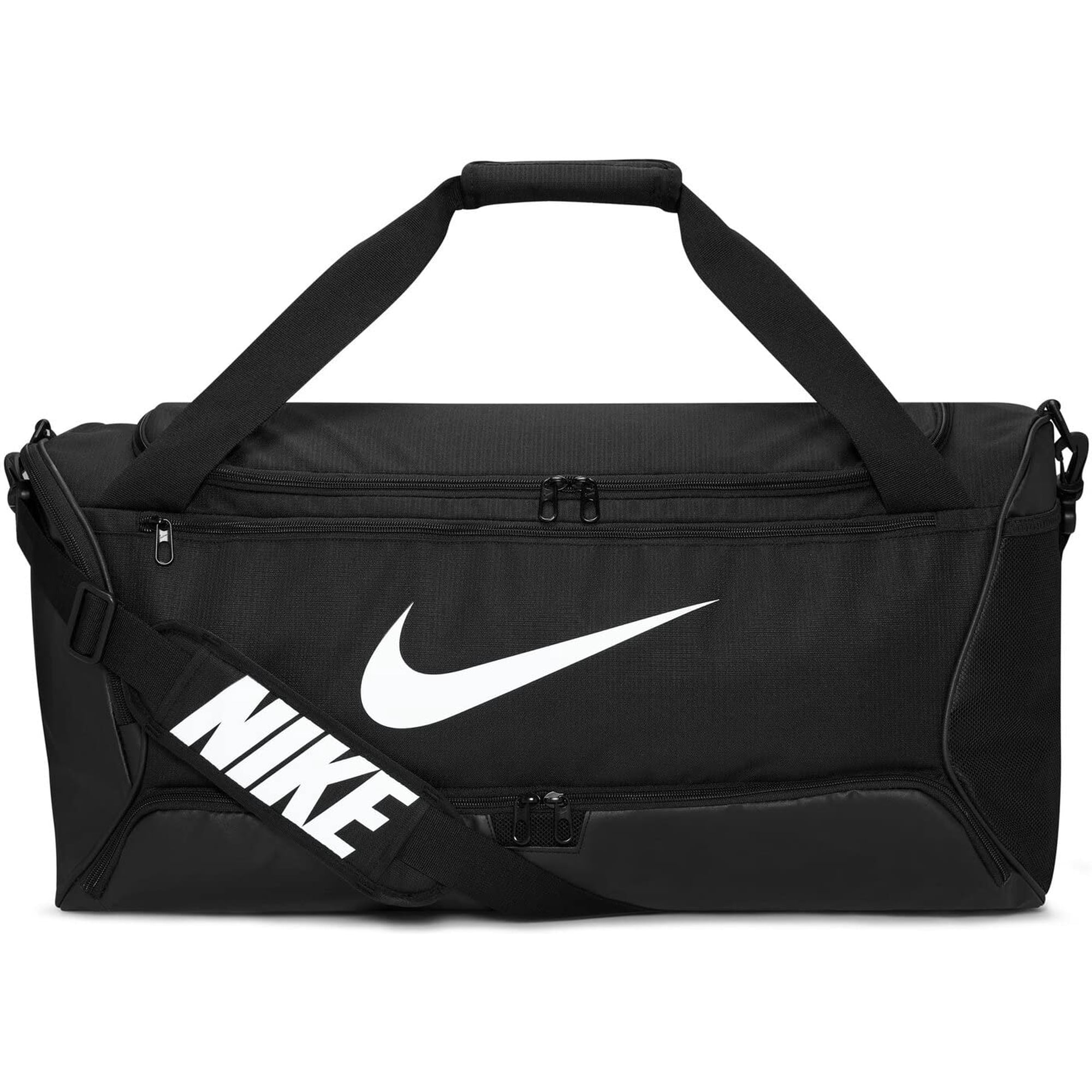 Bolsa De Entrenamiento Nike Brasilia 9.5 Negro/negro/blanco