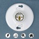 thumbnail image 4 of Portalámparas QWORK E26 blanco 660 W 600 V (paquete de 6), 4 of 8
