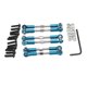 thumbnail image 1 of Enlace De Varilla De Metal Para Coche RC De 6 Piezas Para Wltoys 124016 124017 DIY Accs Azul, 1 of 5