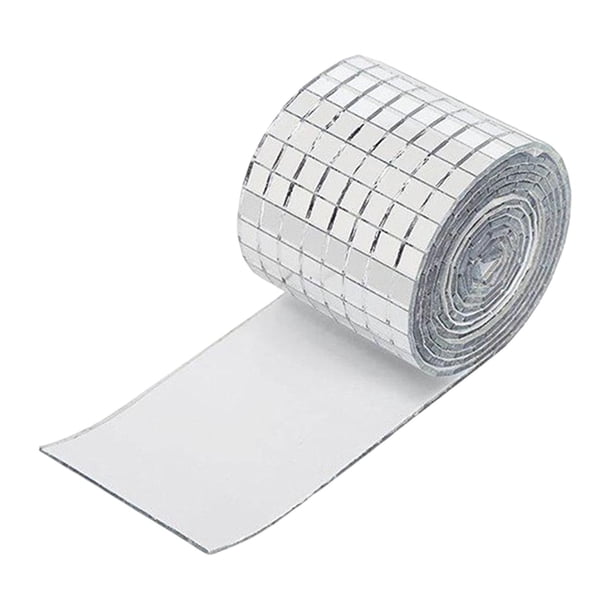 Azulejos De Mosaico De Espejo, Miniazulejos De Espejo De Bola De Discoteca Autoadhesivos A Granel Para Jarrón De 5mm X 5mm