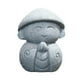 thumbnail image 4 of Escultura De Buda Monje Hecha A Mano Mini Decoración De Pecera Para Habitación Dormitorio Balcón A 3.5x3.2x4.5cm, 4 of 5