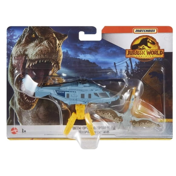 Vehículo de Juguete Hot Wheels Jurassic World Quetzal-Cóptero