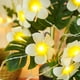 thumbnail image 3 of Guirnalda de luces LED artificiales de plumeria, estilo hawaiano de espuma, con alimentación USB, ideal para dormitorio, cumpleaños, bodas, fiestas en la playa., 3 of 8
