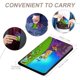 thumbnail image 4 of Mikecrack Porta Pasaporte y Cartera de Viaje Premium de Cuero PU, Funda de Pasaporte Bloqueo RFID con Ranuras para Tarjetas de Crédito, Estuche para Libro de Pasaporte para Familia 10cm × 15cm, 4 of 6