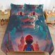 thumbnail image 1 of Super Mario 3-Piece Comforter Set for Bedroom Super Mario Bedding Set for Kids Adults Soft Microfiber Duvet Cover Set with Zipper Closure, 1 of 5