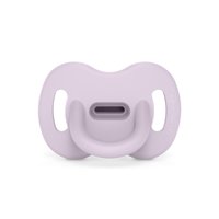 Suavinex - Chupete Morado Todo Silicona Fisiologico Sx Pro 6-18 Meses