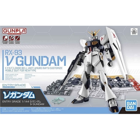 Maqueta De Traje Móvil Bandai Hobby Para Principiantes Gundam Rx-93