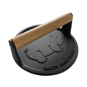 Bothyi - Prensa Para Hamburguesas Con Base De Correa Para Hacer Albóndigas De Carne De Res, Prensa Para Parrilla De Barbacoa