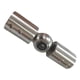 thumbnail image 3 of Conector De Barra Barra De Cortina Cuarto De Ba?o De Acero Inoxidable Ajustable Para Ventana Cepillada, 3 of 5