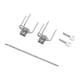 thumbnail image 5 of Tenedor giratorio para pollo asado, tenedor para asar, herramienta de cocina práctica, soporte Universal para pavo, Kit de asador para parrilla para 28cm, 5 of 5
