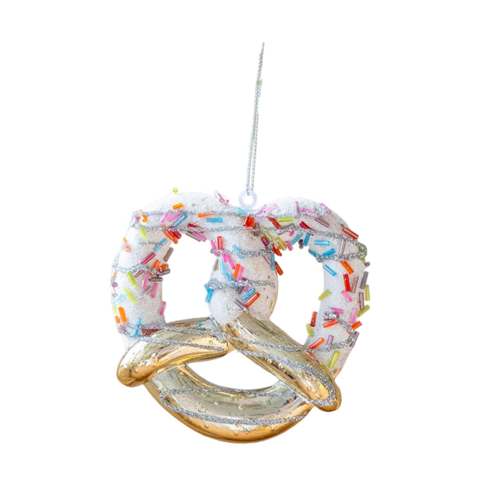 Fiocias - Adornos Navideños Decoraciones Para Árboles De Navidad Regalo Portátil Decoración Para Árboles De Navidad Donut