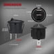 thumbnail image 4 of Interruptor basculante DaierTek KCD1 12V 20A SPST para automóviles y automóviles, 4 of 6
