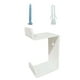 thumbnail image 1 of Montaje En Pared Controlador Soporte Organizador Accesorios De Ahorro De Espacio Para Auriculares Blanco, 1 of 5