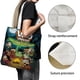 thumbnail image 3 of The Loud House Bolso de tela con estampado de lienzo para mujer, bolsa de compras reutilizable y estética, con cremallera interior, regalo para mujer,40*45cm., 3 of 6