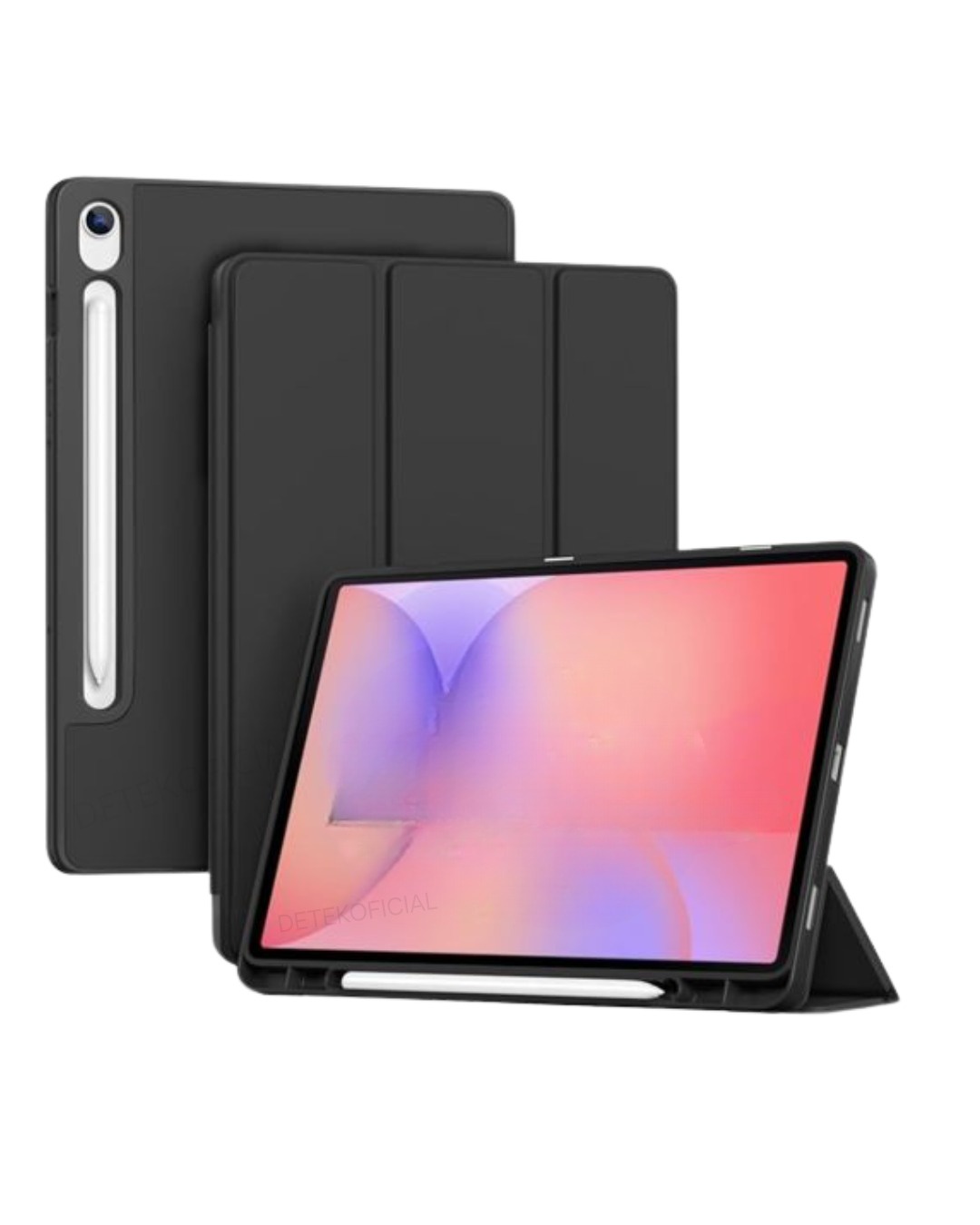 Genérico - Funda Smart Cover Para Samsung S10 Lite 10.9"" - Negro