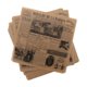 thumbnail image 2 of Forro alimentario GET 30 cm marrón de papel periódico – paquete de 1000 unidades, 2 of 4