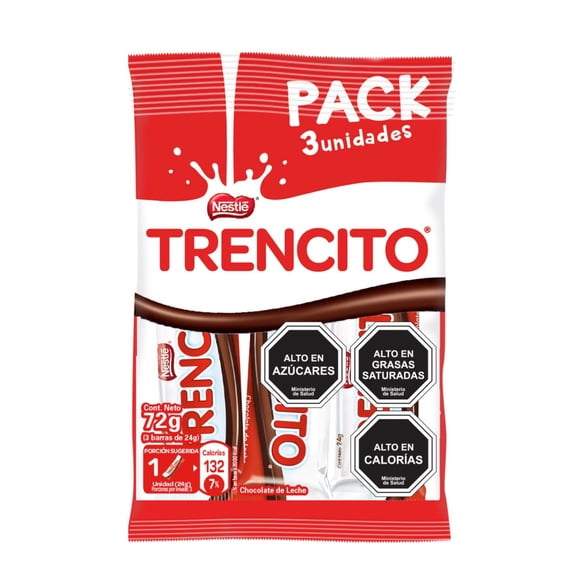 Chocolate De Leche Pack 3X24G, 72 g