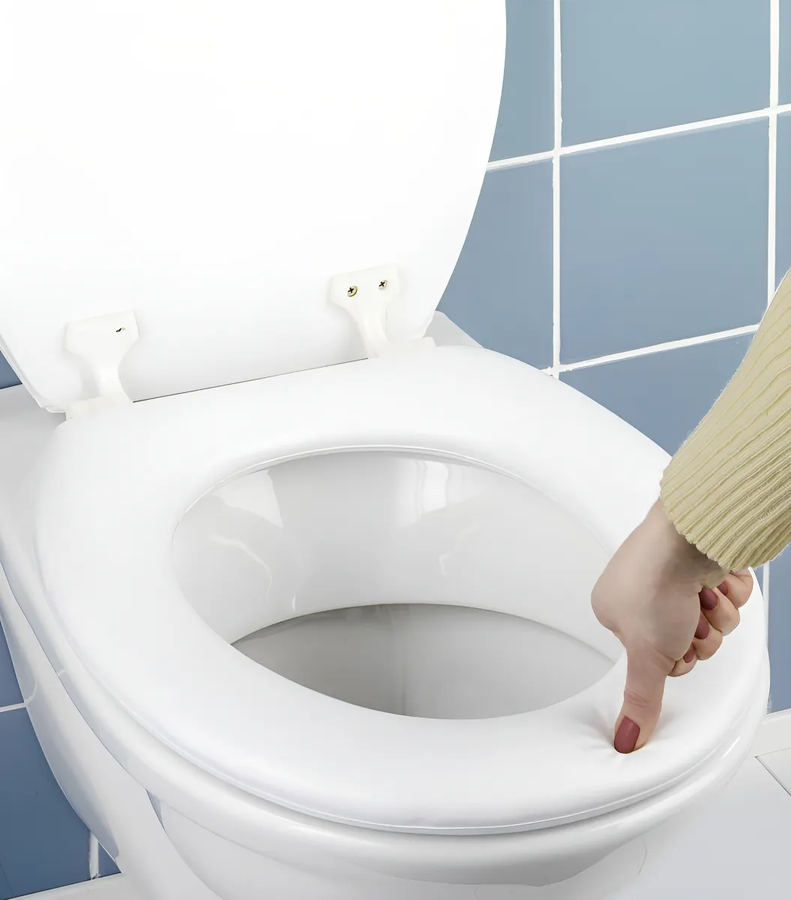 Genérico - Tapa Para Inodoro Asiento Para Baño Acolchado Tapa Wc