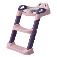 Allia Top - Asiento Adaptador Escalera Inodoro Wc Para Niños Acolchado
