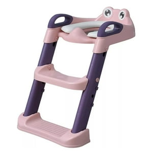 Allia Top - Asiento Adaptador Escalera Inodoro Wc Para Niños Acolchado