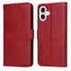 thumbnail image 1 of Funda Billetera para iPhone 17 con Porta Tarjetas y Soporte Ajustable Rojo, 1 of 5