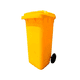 thumbnail image 3 of Contenedor de basura plastico 120 litros color Amarillo, 3 of 3