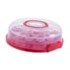 thumbnail image 4 of Portador De Pasteles Con Tapa Portador Portátil De Cupcakes Para Fiestas Cupcake Picnic Rojo, 4 of 5