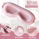 thumbnail image 5 of Máscara para dormir QUWOLACE 3D Deep Contour Eye Mask Rosa, 5 of 7