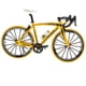 thumbnail image 1 of 1:10 Escala Aleación Diecast Bicicleta Modelo Artesanía Bicicleta Juguete Amarillo2, 1 of 5