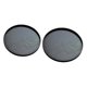 thumbnail image 1 of 2pcs Bandeja De Madera Para Servir Alimentos Fruta Redonda Desayuno Té Plato De Café Plato, 1 of 5