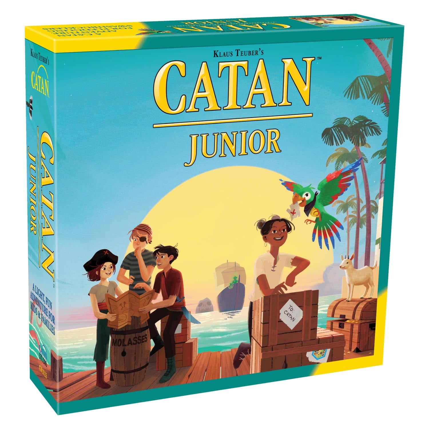 Juego De Mesa Catan Junior Swashbuckling Adventure 6+ Years