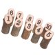 thumbnail image 2 of Madera 1-10 Números De Mesa Colgantes Rebanadas De Troncos Centros De Mesa De Boda B, 2 of 3