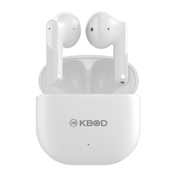 Audífonos Inalámbricos Bluetooth Kbod Tws C29 Con Estuche Blanco
