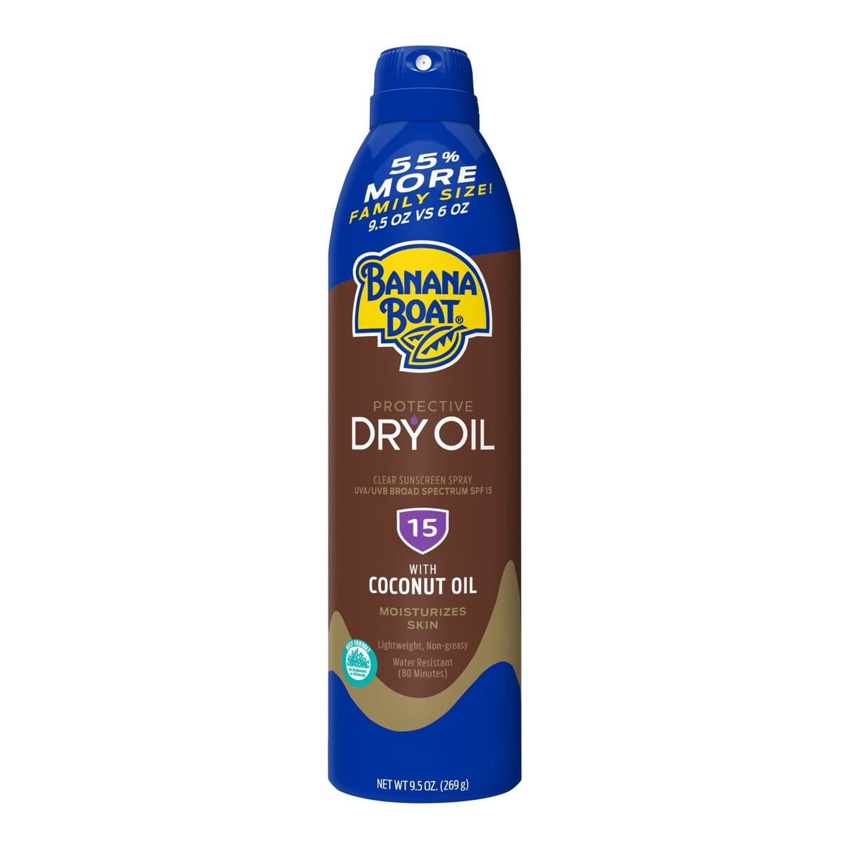 Protector Solar Banana Boat Dry Oil Spray Spf 15 269g