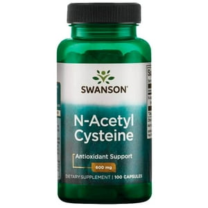 Swanson - N-Acetyl Cysteine Nac 600 Mg 100 Cápsulas