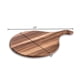 thumbnail image 4 of Tabla de cortar Kalmar Home de madera de acacia mediana redonda, 4 of 4