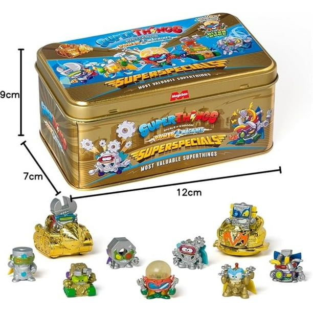 Superzings Lata Dorada Series 7 Power Machines , Figuras
