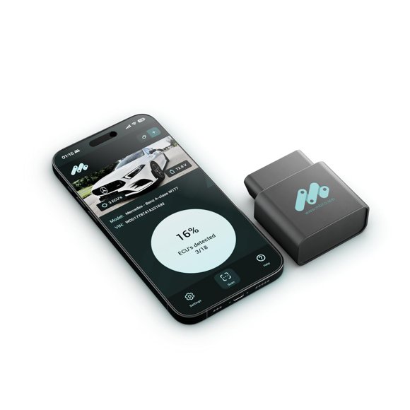 Escáner OBD2 MBito Bluetooth para Mercedes 2008‑2024
