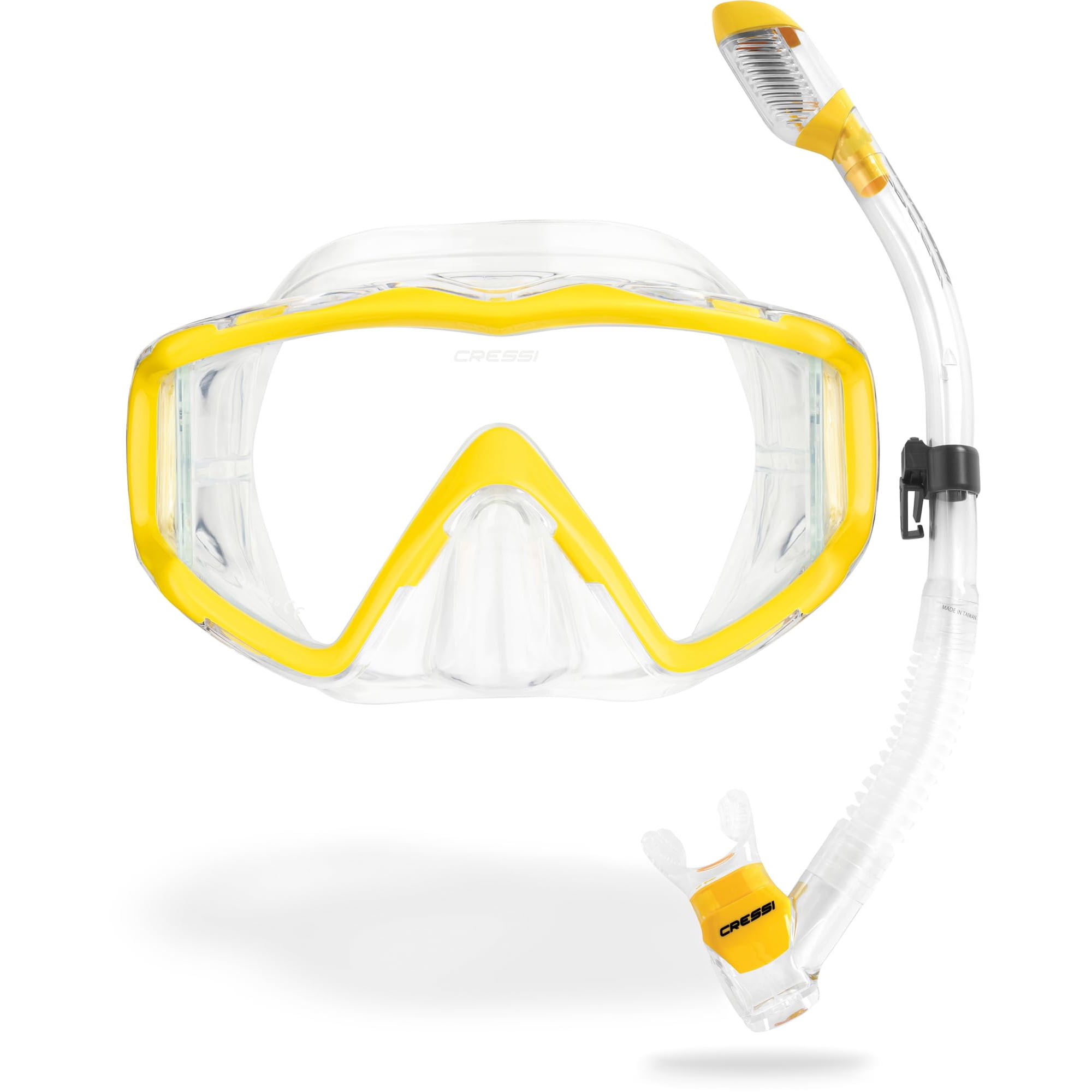 Kit De Esnórquel Y Buceo Cressi Pano 3 Y Supernova Dry