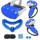 thumbnail image 1 of Juego de fundas de silicona para Quest 2, funda protectora de VR que incluye funda frontal y funda de agarre para controladores, funda para la cara, funda protectora de lentes, 1 of 6