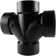 thumbnail image 1 of Instalación de tuberías Charlotte Pipe TEE SAN ABS 2x2x2x2 Hubs, 1 of 2