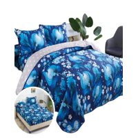 Todo Para El Hogar - Cubrecama Quilt 5 Piezas Con Juego De Sábanas